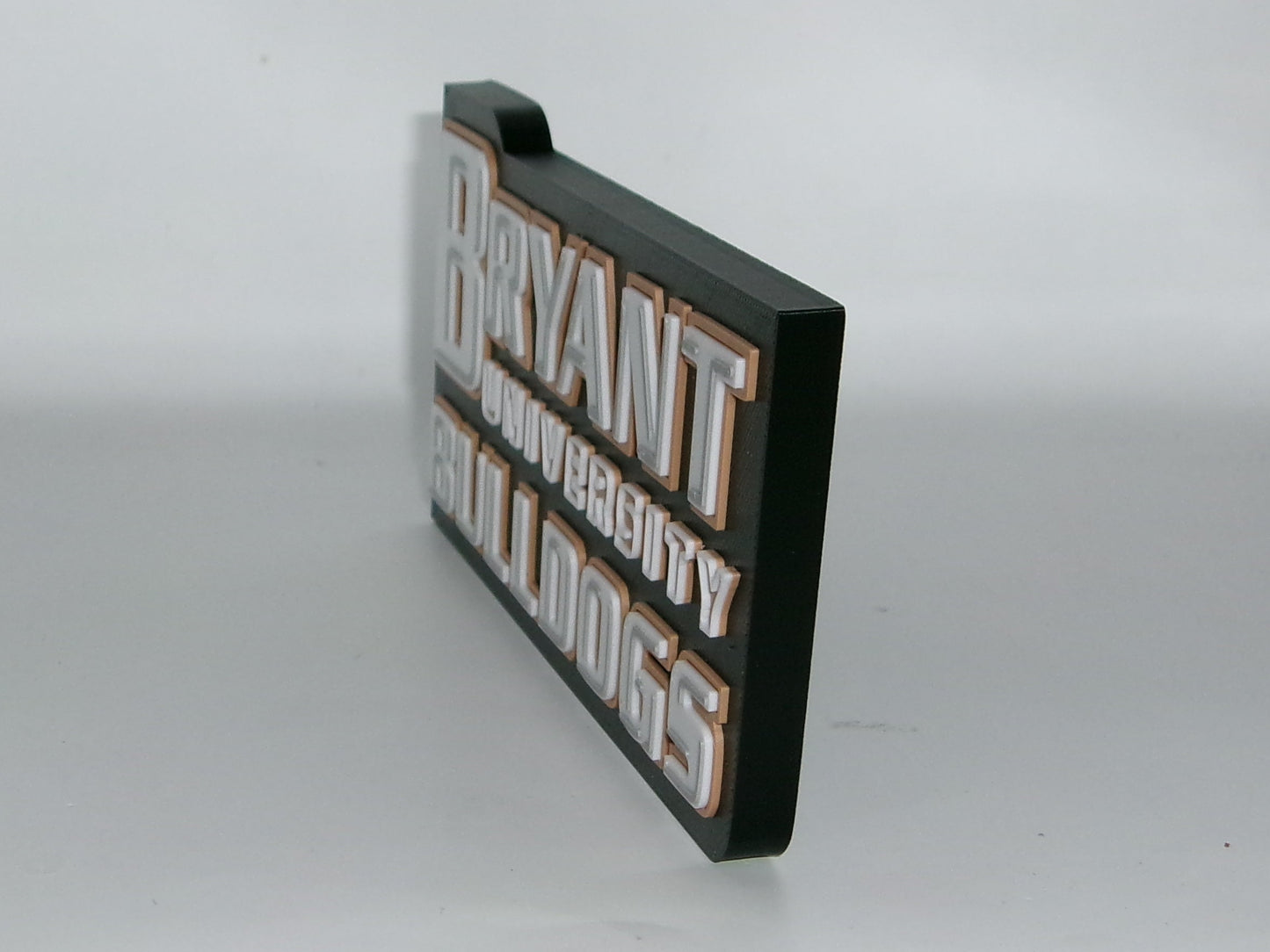 Bryant Bulldogs 3D printed Logo Sign Wall Desk Shelf Art