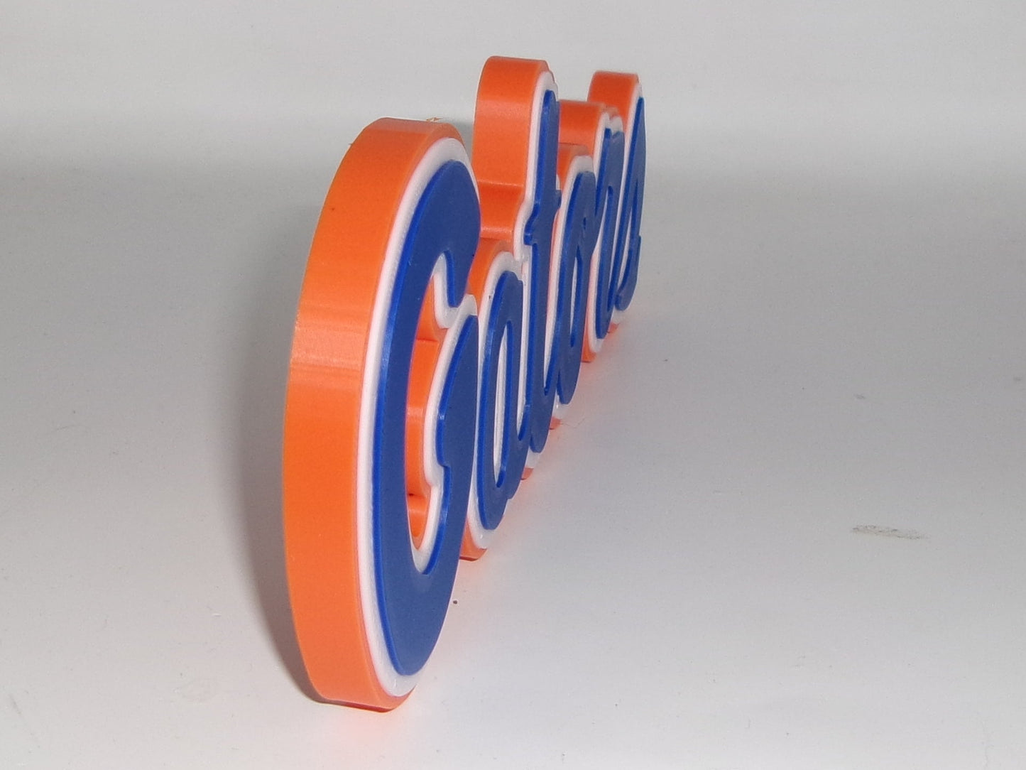 Florida Gators 3D printed Logo Sign Wall Desk Shelf Art