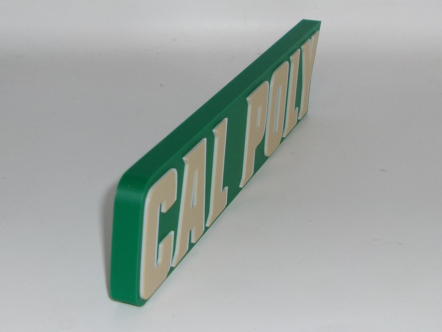 Cal Poly Mustangs 3D printed Logo Sign Wall Desk Shelf Art