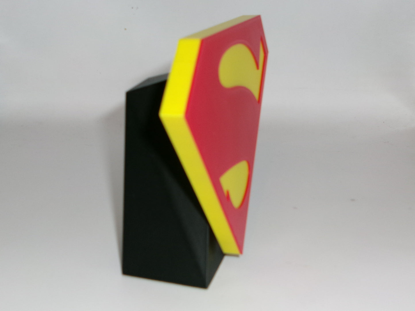 Absolute Superman 3D printed Logo Sign Wall Desk Shelf Art