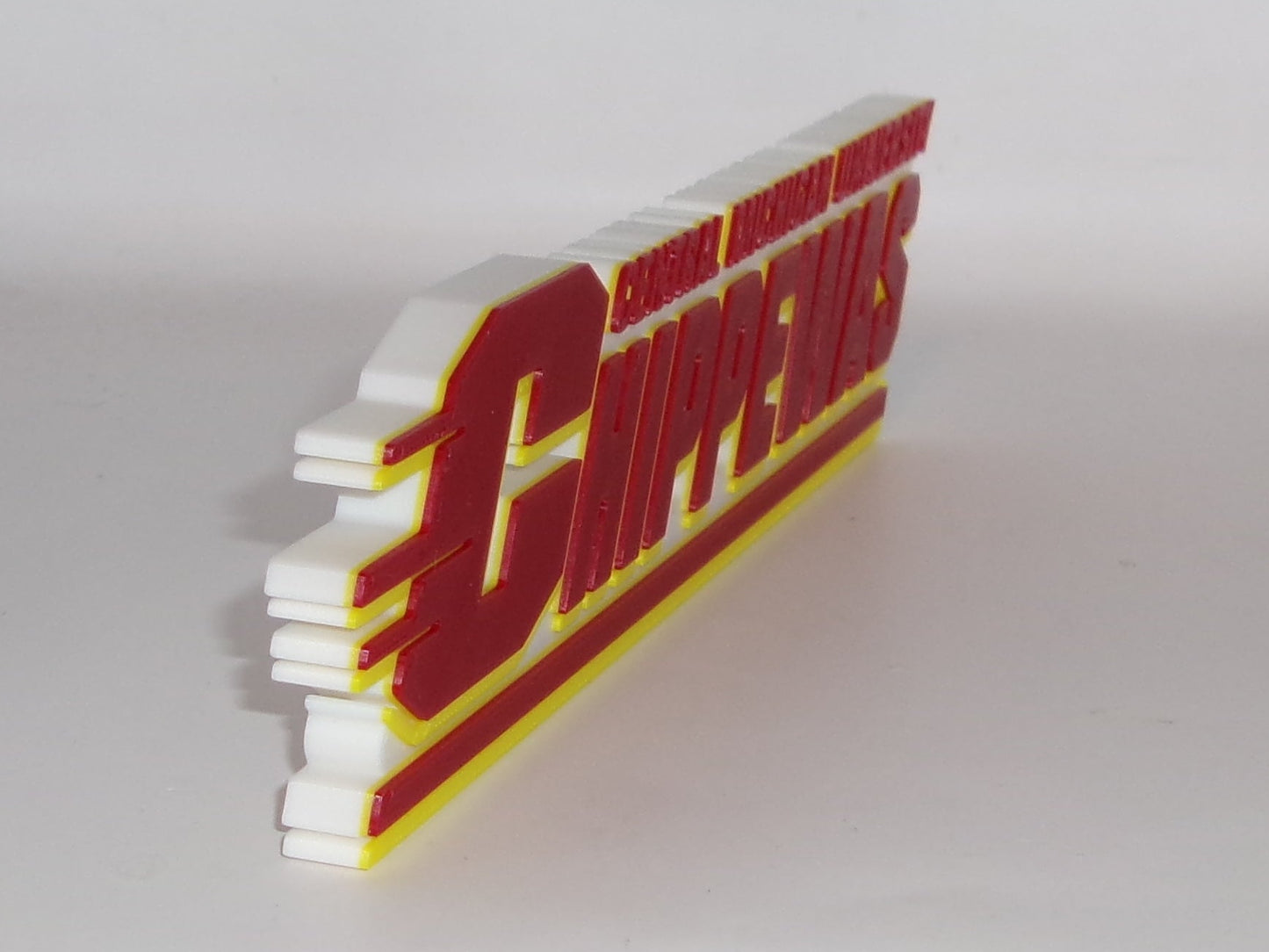 Central Michigan Chippewas 3D printed Logo Sign Wall Desk Shelf Art