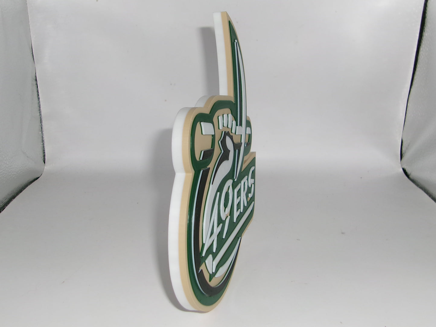 Charlotte 49ers 3D printed Logo Sign Wall Desk Shelf Art