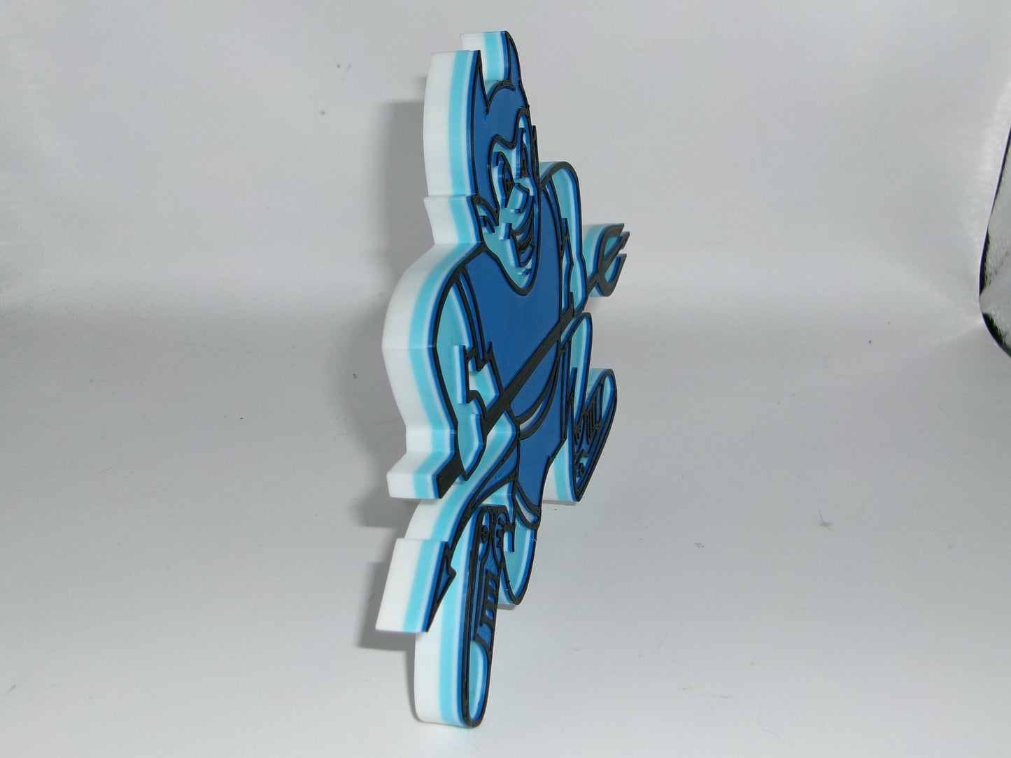Central Connecticut Blue Devils 3D printed Logo Sign Wall Desk Shelf Art