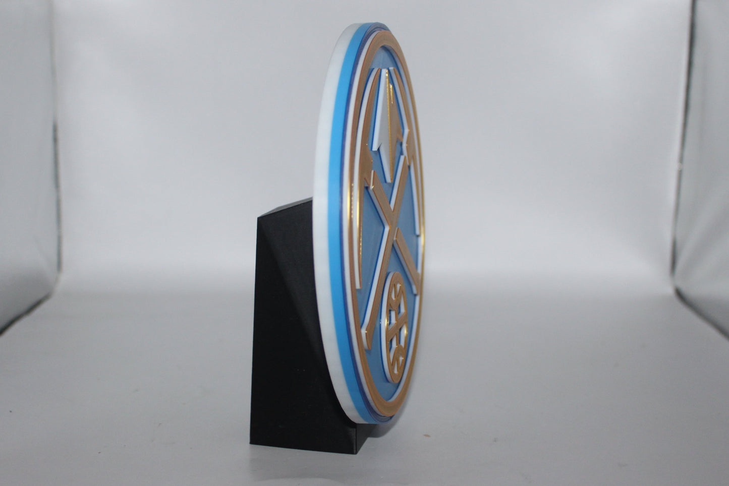 Denver Nuggets 3D printed Logo Sign Wall Desk Shelf Art