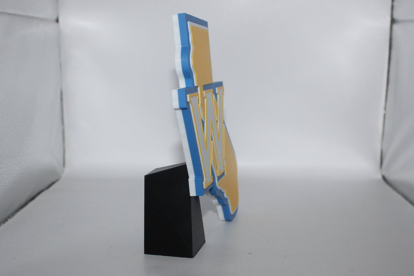 Golden State Warriors 3D printed Logo Sign Wall Desk Shelf Art