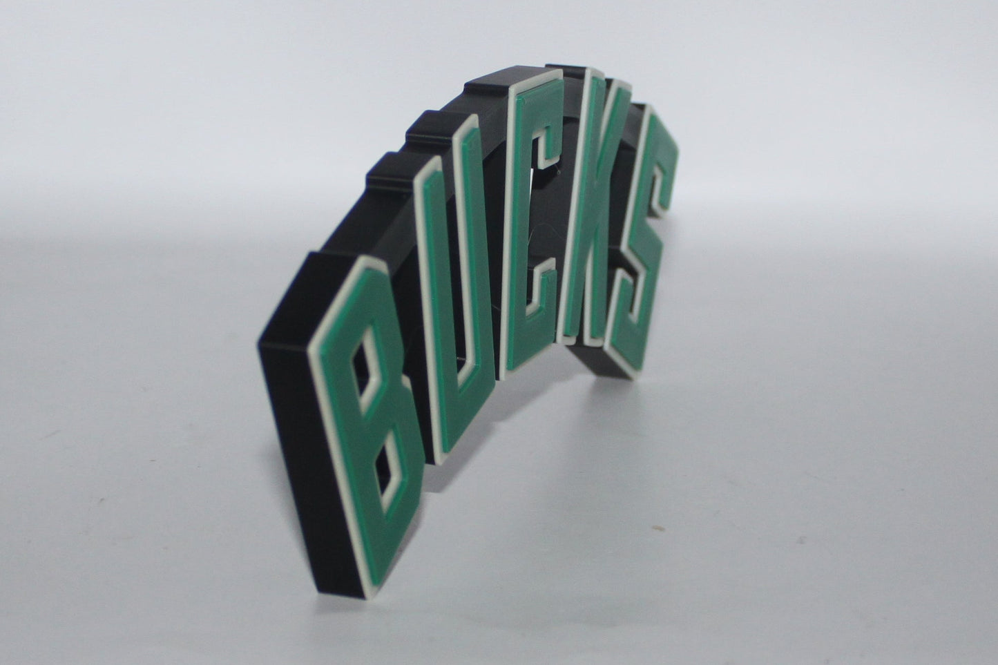 Milwaukee Bucks 3D printed Logo Sign Wall Desk Shelf Art