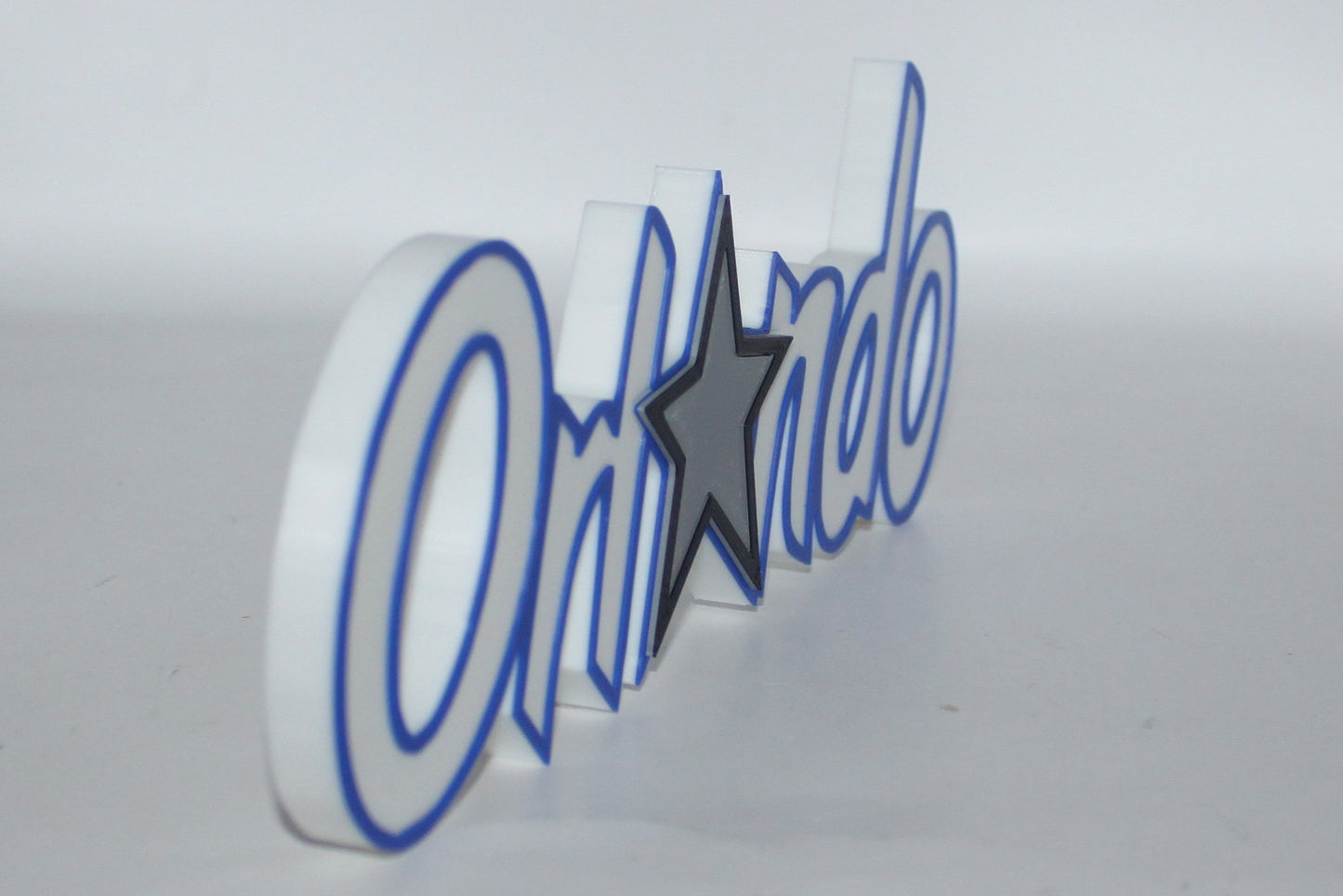 Orlando Magic 3D printed Logo Sign Wall Desk Shelf Art