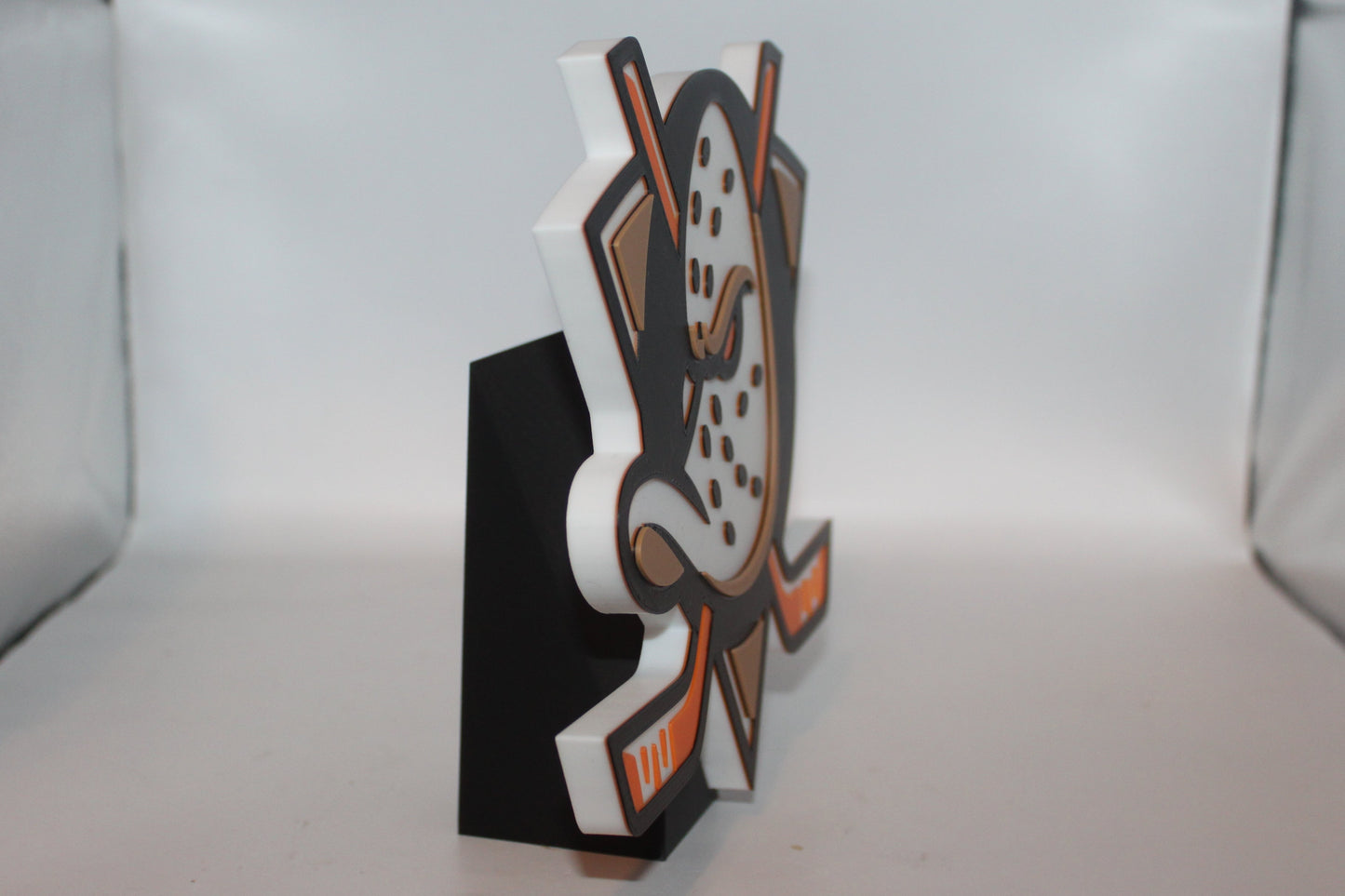 Anaheim Ducks 3D printed Logo Sign Wall Desk Shelf Art