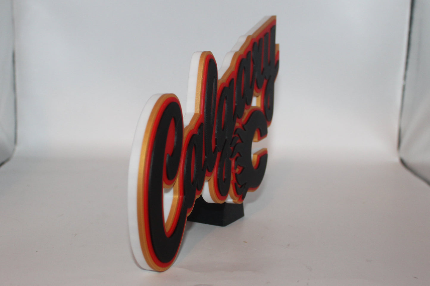 Calgary Flames 3D printed Logo Sign Wall Desk Shelf Art