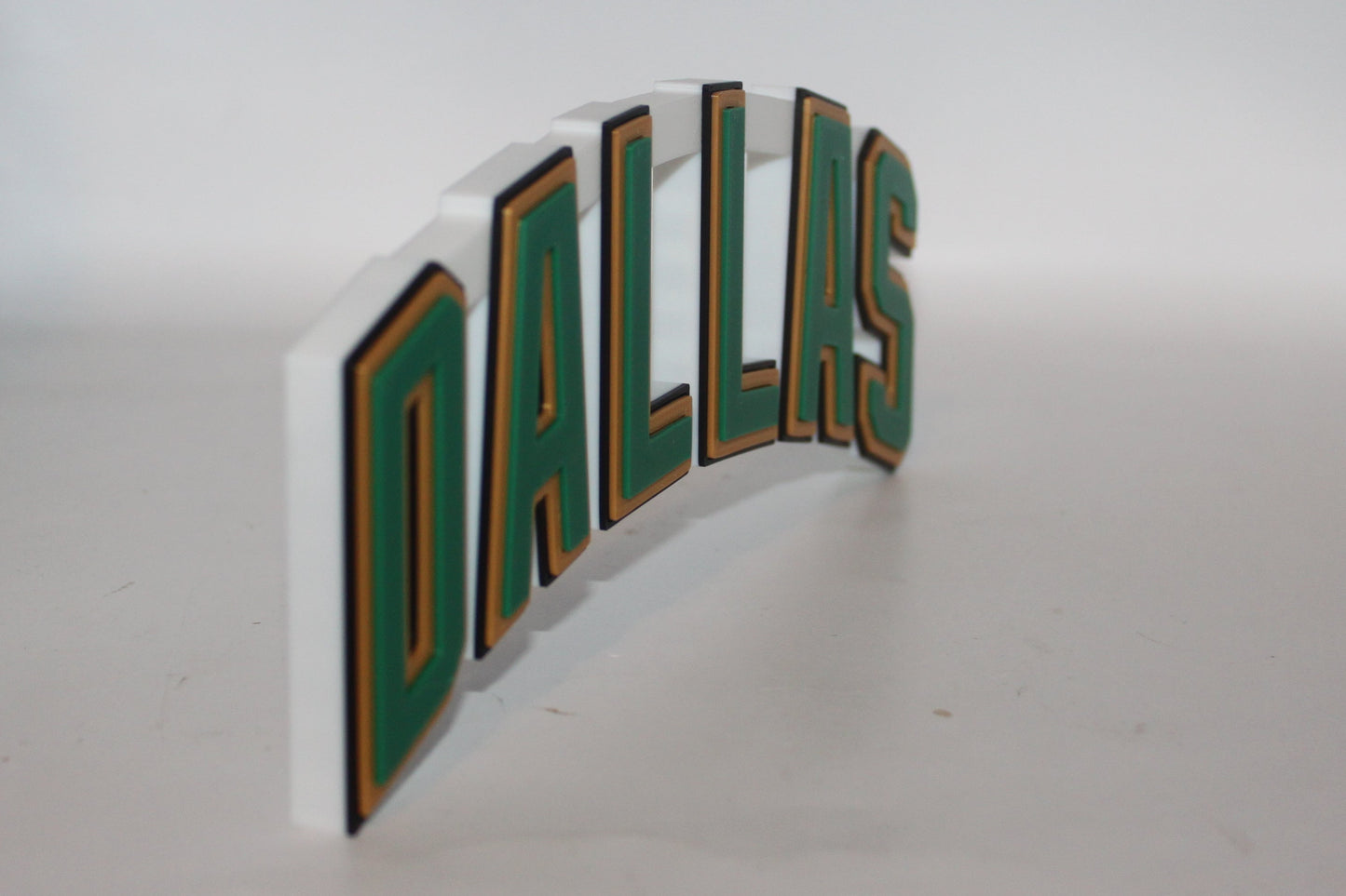 Dallas Stars 3D printed Logo Sign Wall Desk Shelf Art