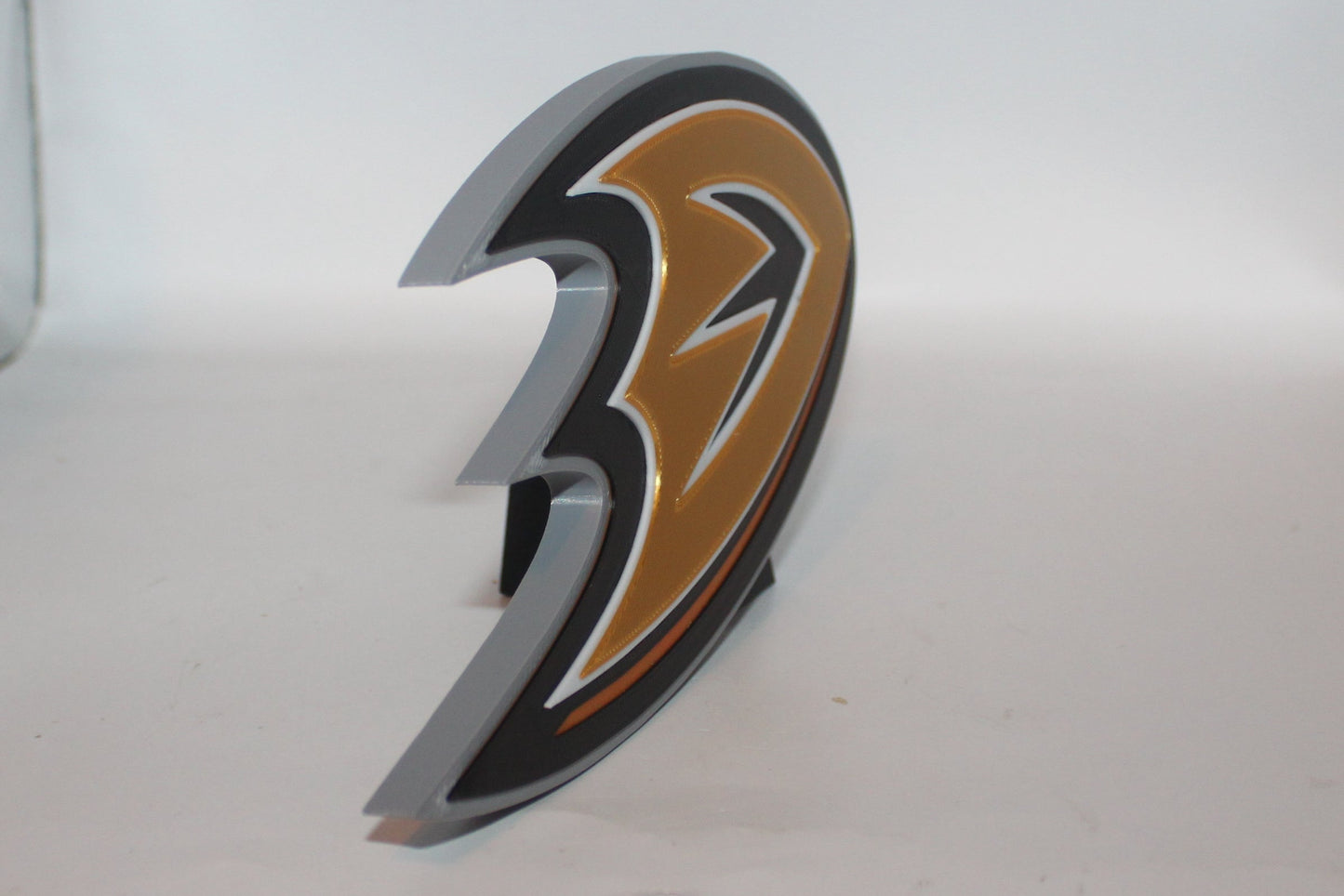 Anaheim Ducks 3D printed Logo Sign Wall Desk Shelf Art