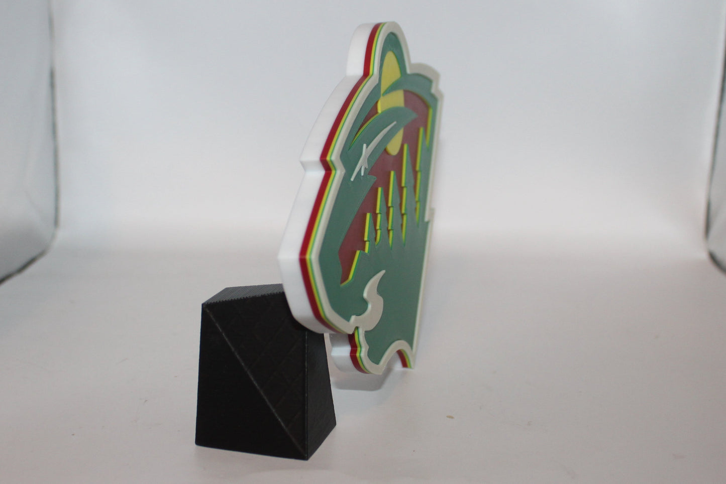 Minnesota Wild 3D printed Logo Sign Wall Desk Shelf Art