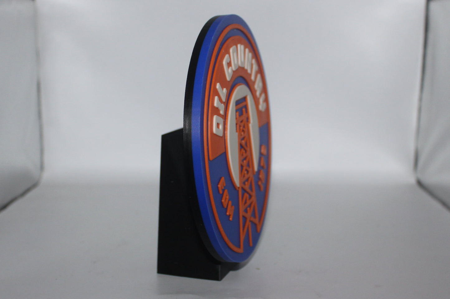 Edmonton Oilers 3D printed Logo Sign Wall Desk Shelf Art