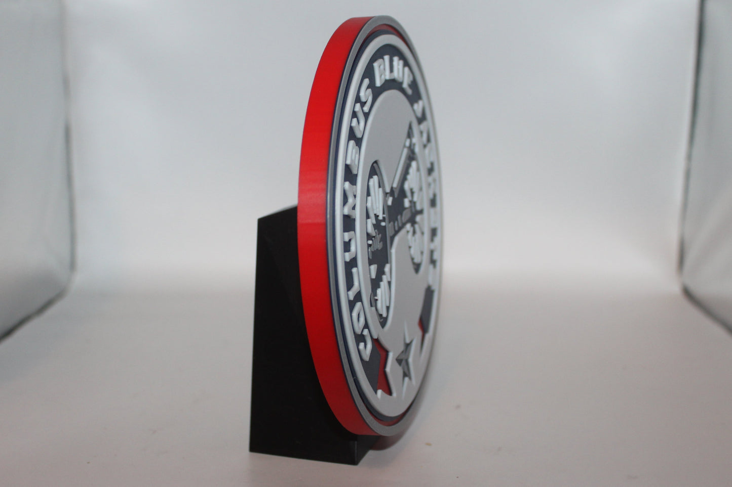 Columbus Blue Jackets 3D printed Logo Sign Wall Desk Shelf Art