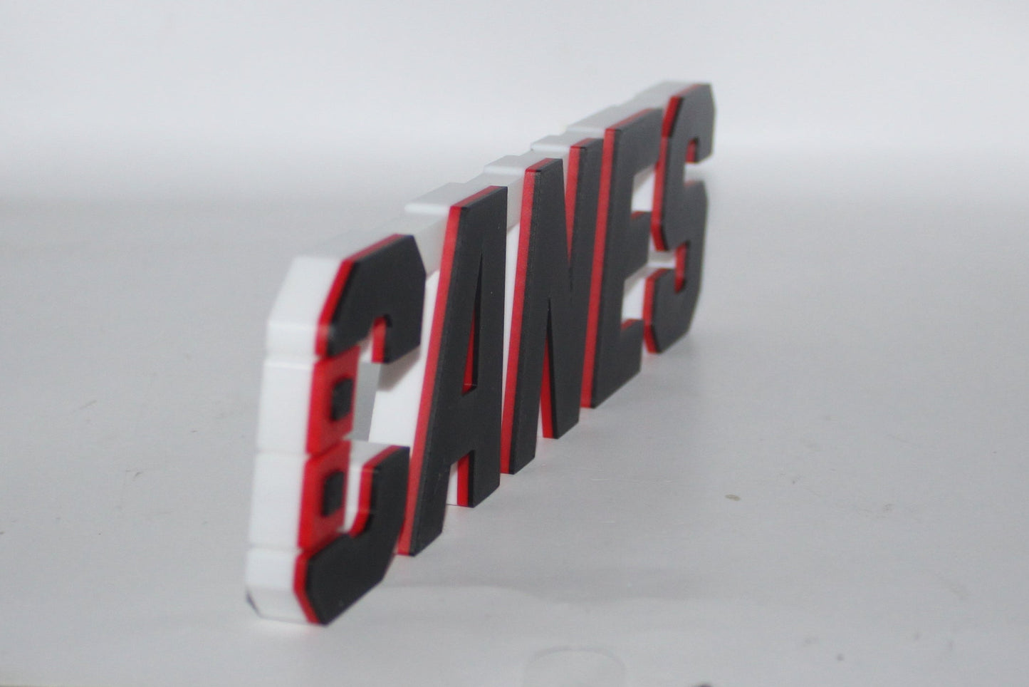 Carolina Hurricanes 3D printed Logo Sign Wall Desk Shelf Art