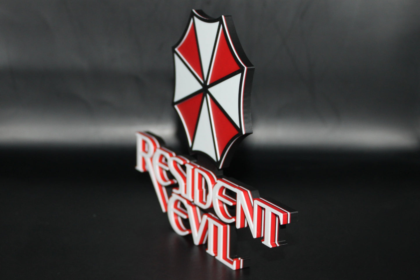 Resident Evil 3D printed Logo Sign Wall Desk Shelf Art