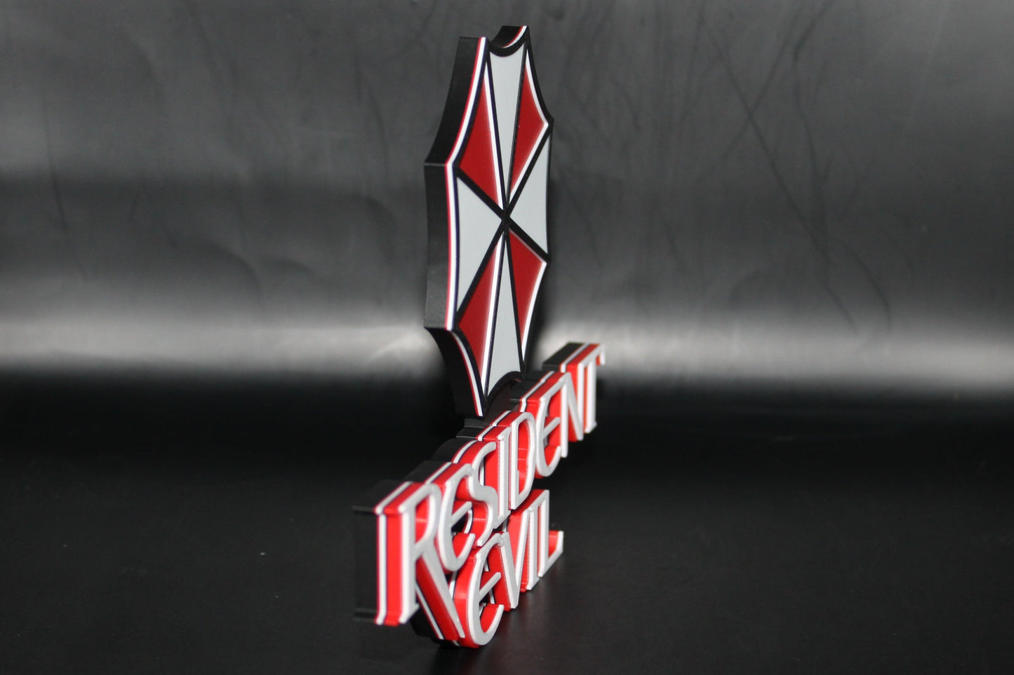 Resident Evil 3D printed Logo Sign Wall Desk Shelf Art