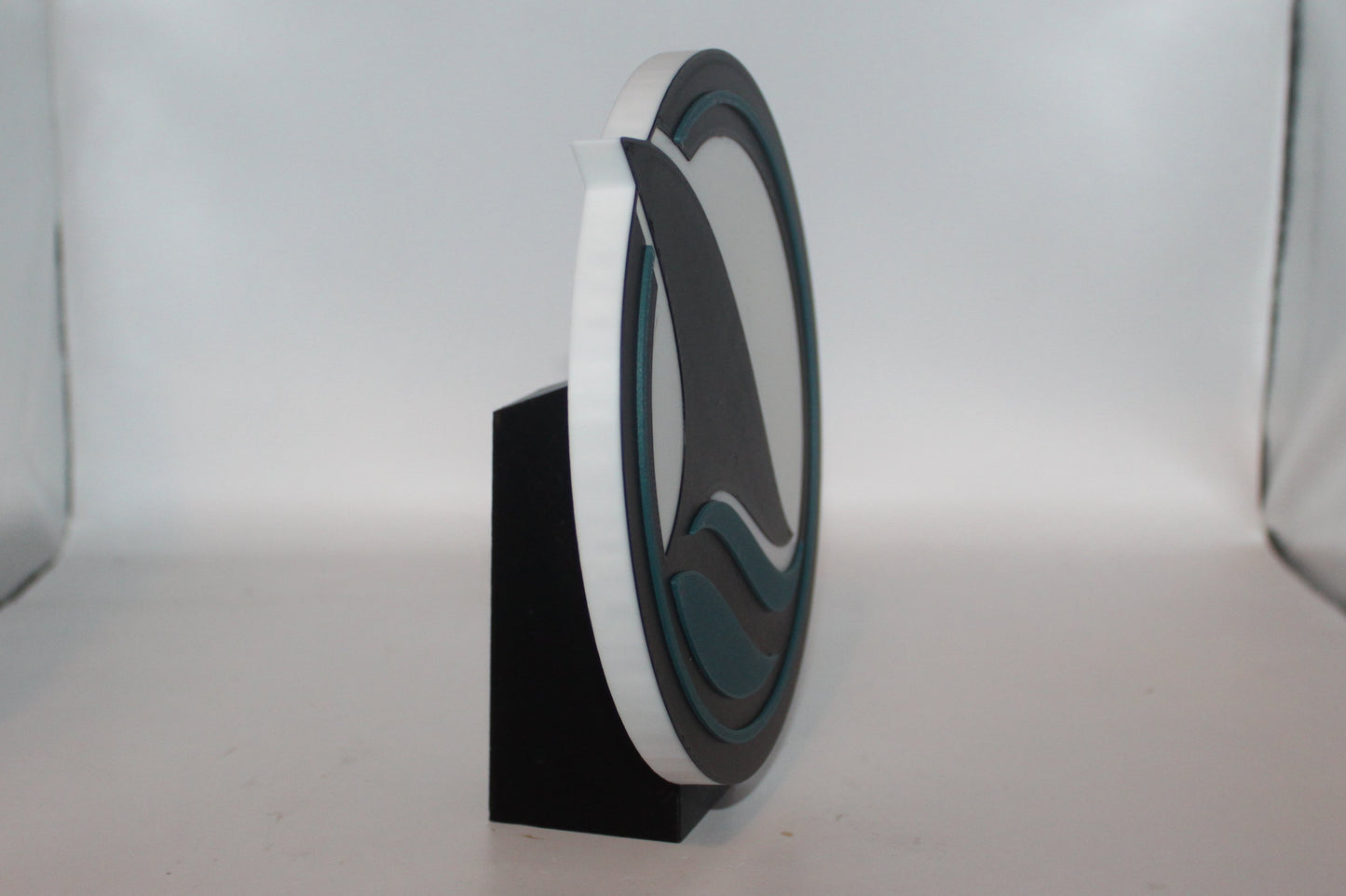 San Jose Sharks 3D printed Logo Sign Wall Desk Shelf Art
