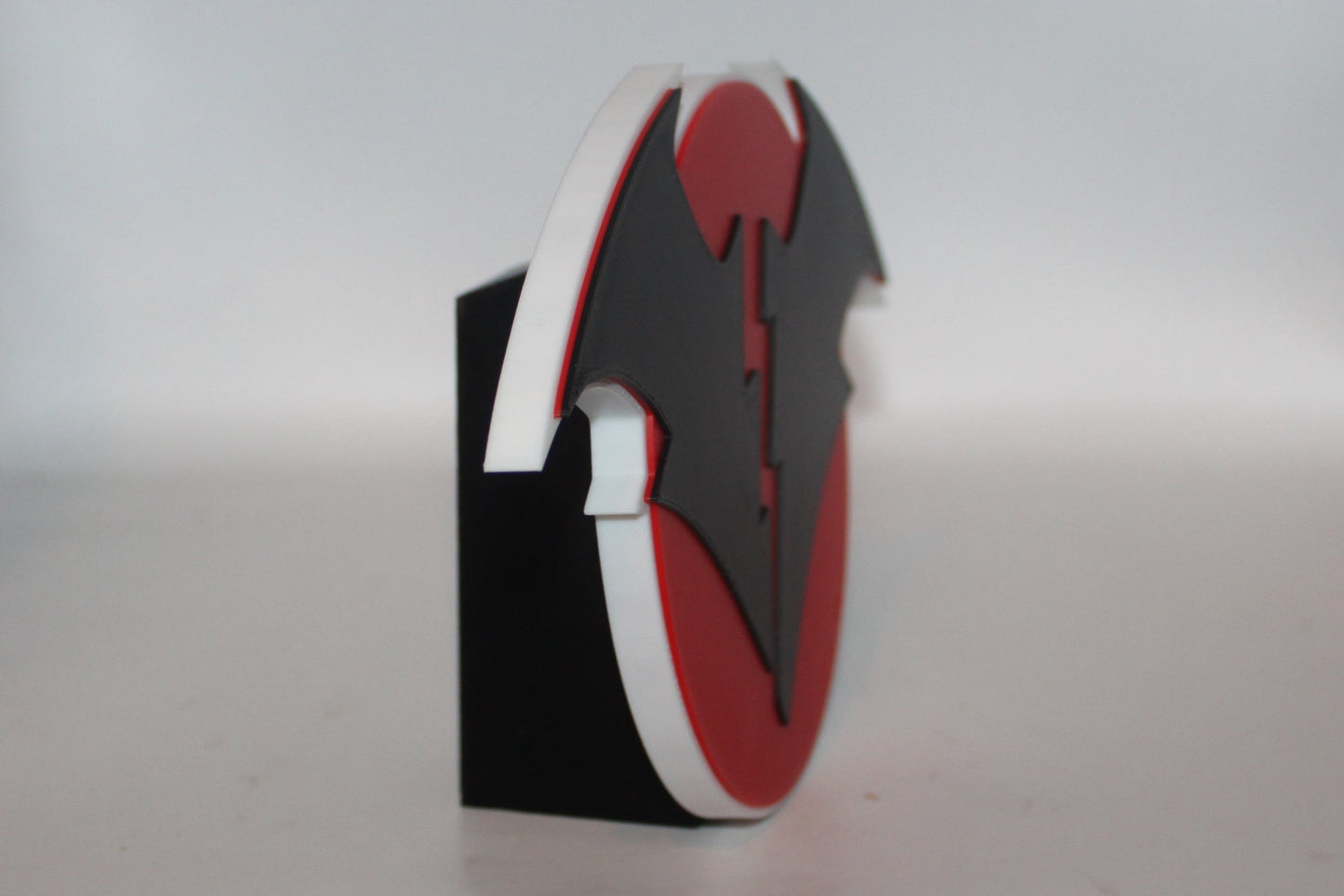 Batman Dark Nights Metal 3D printed Logo Sign Wall Desk Shelf Art