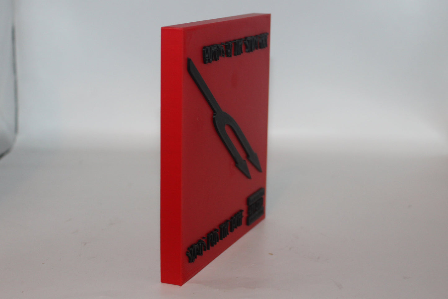 Queens Of The Stone age 3D printed Logo Sign Wall Desk Shelf Art