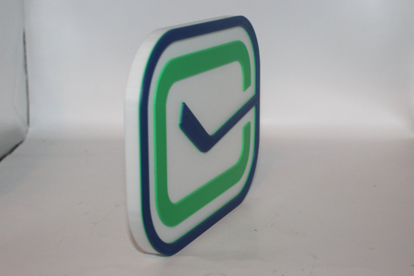 Vancouver Canucks 3D printed Logo Sign Wall Desk Shelf Art