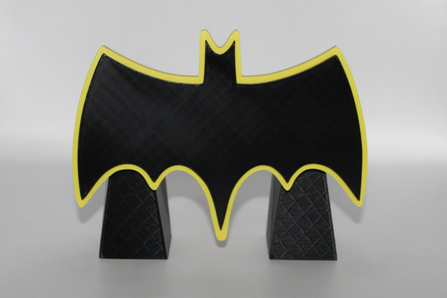 Batman, Batmobile 3D printed Logo Sign Wall Desk Shelf Art