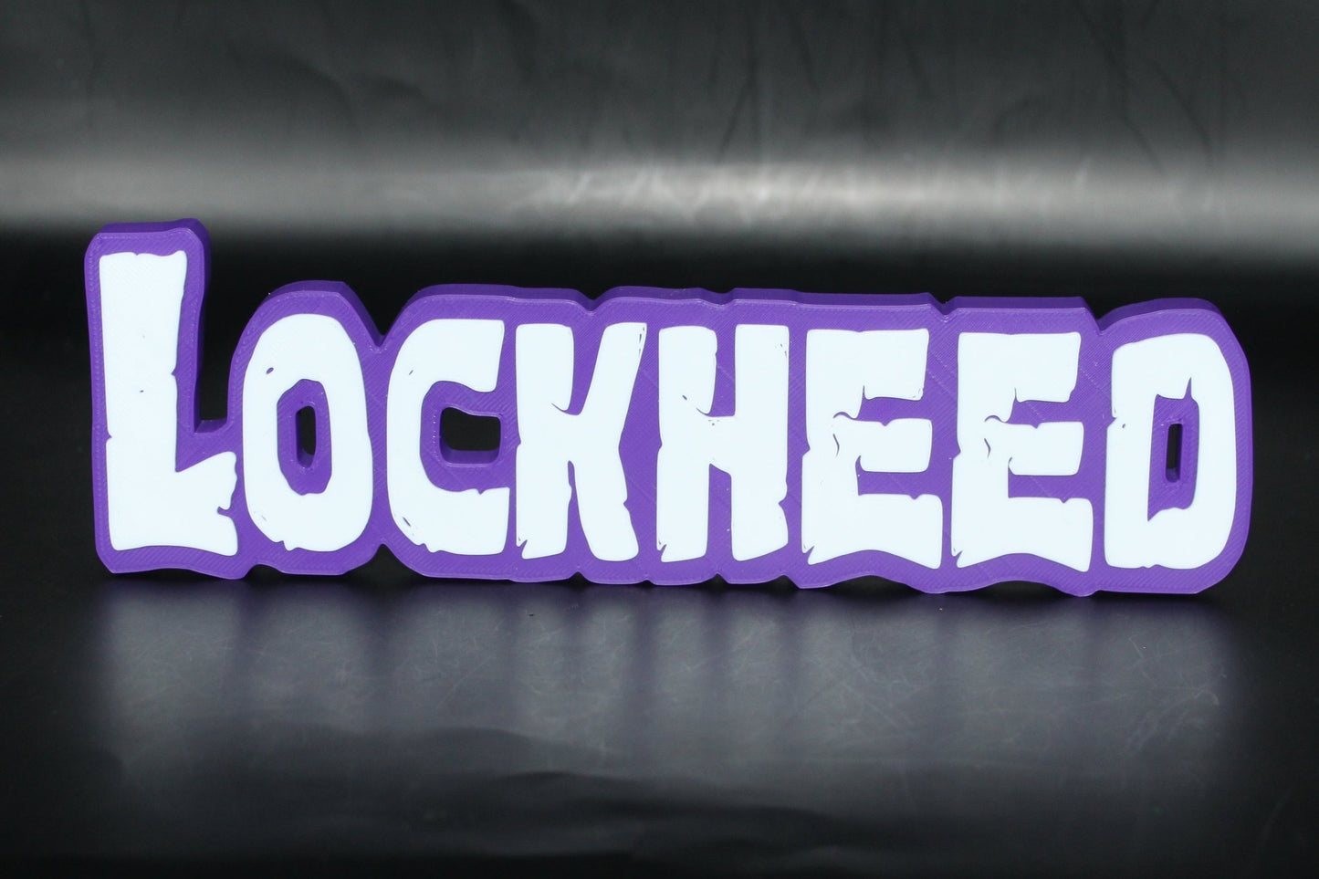 Lockheed 3D printed Logo Sign Wall Desk Shelf Art