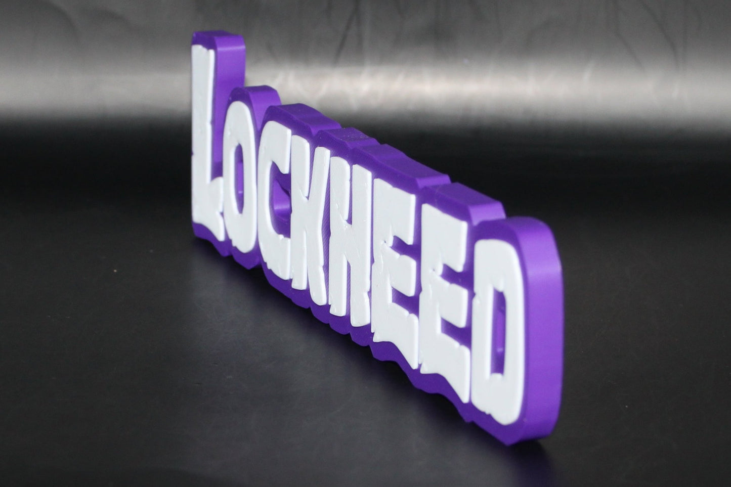 Lockheed 3D printed Logo Sign Wall Desk Shelf Art
