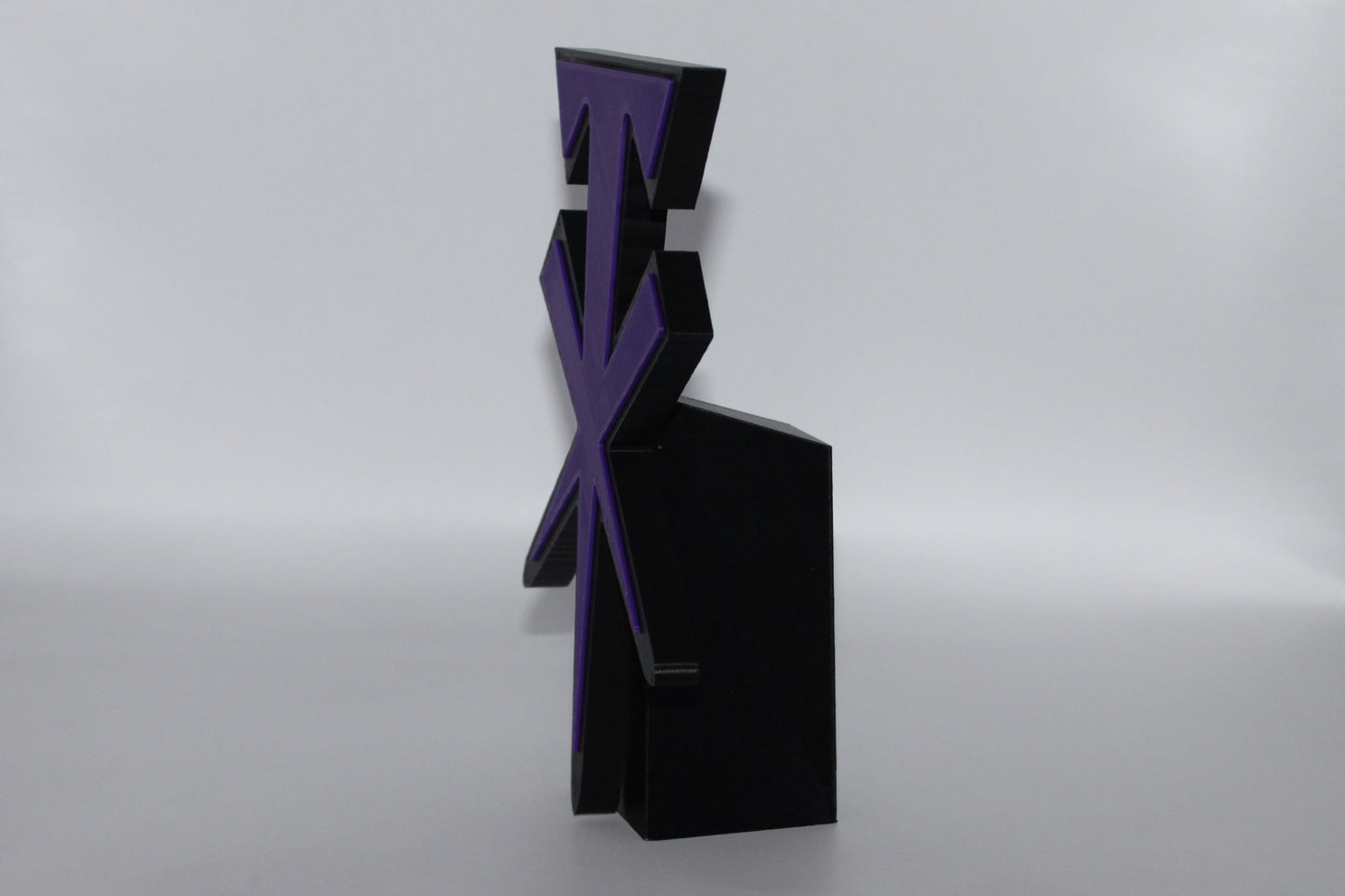 Undertaker 3D printed Logo Sign Wall Desk Shelf Art