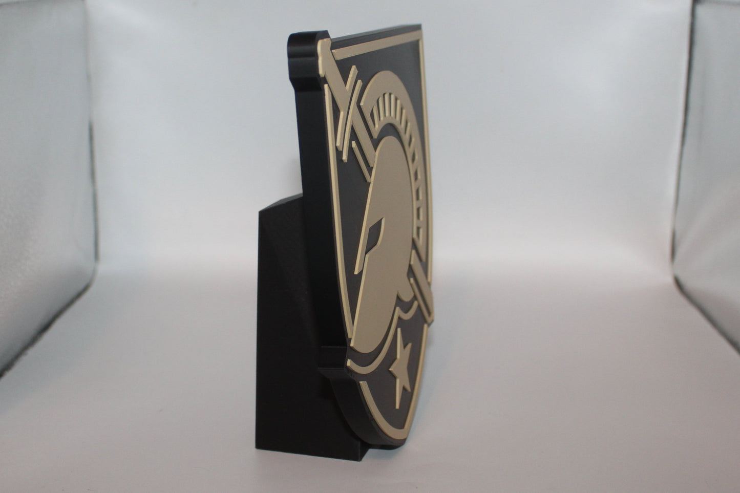 Army Black Knights 3D printed Logo Sign Wall Desk Shelf Art