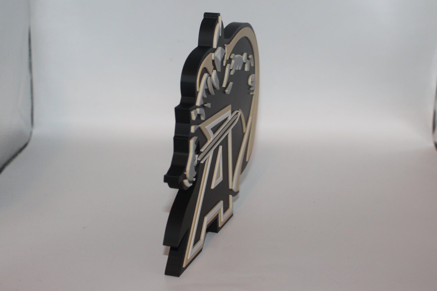 Army Black Knights 3D printed Logo Sign Wall Desk Shelf Art