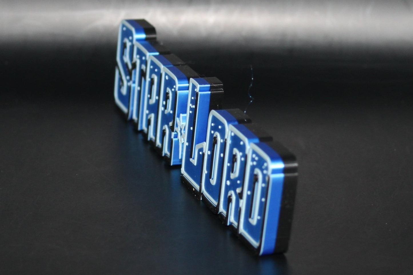 Star Lord 3D printed Logo Sign Wall Desk Shelf Art