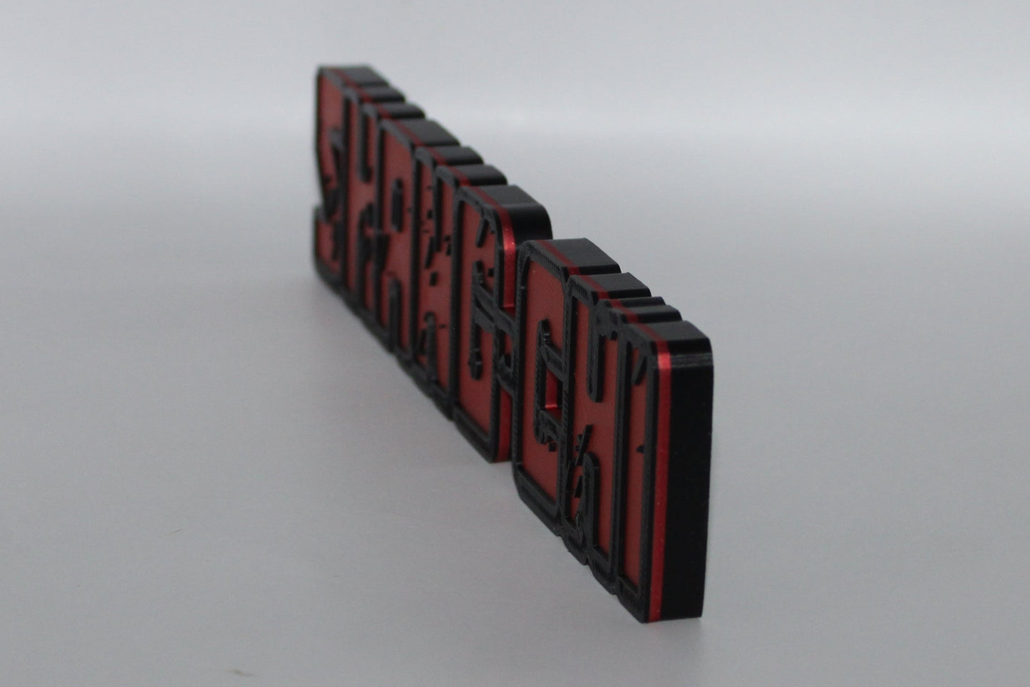 Shang-Chi 3D printed Logo Sign Wall Desk Shelf Art