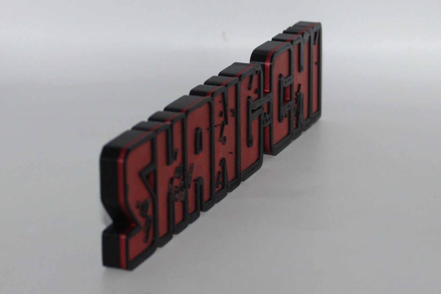 Shang-Chi 3D printed Logo Sign Wall Desk Shelf Art