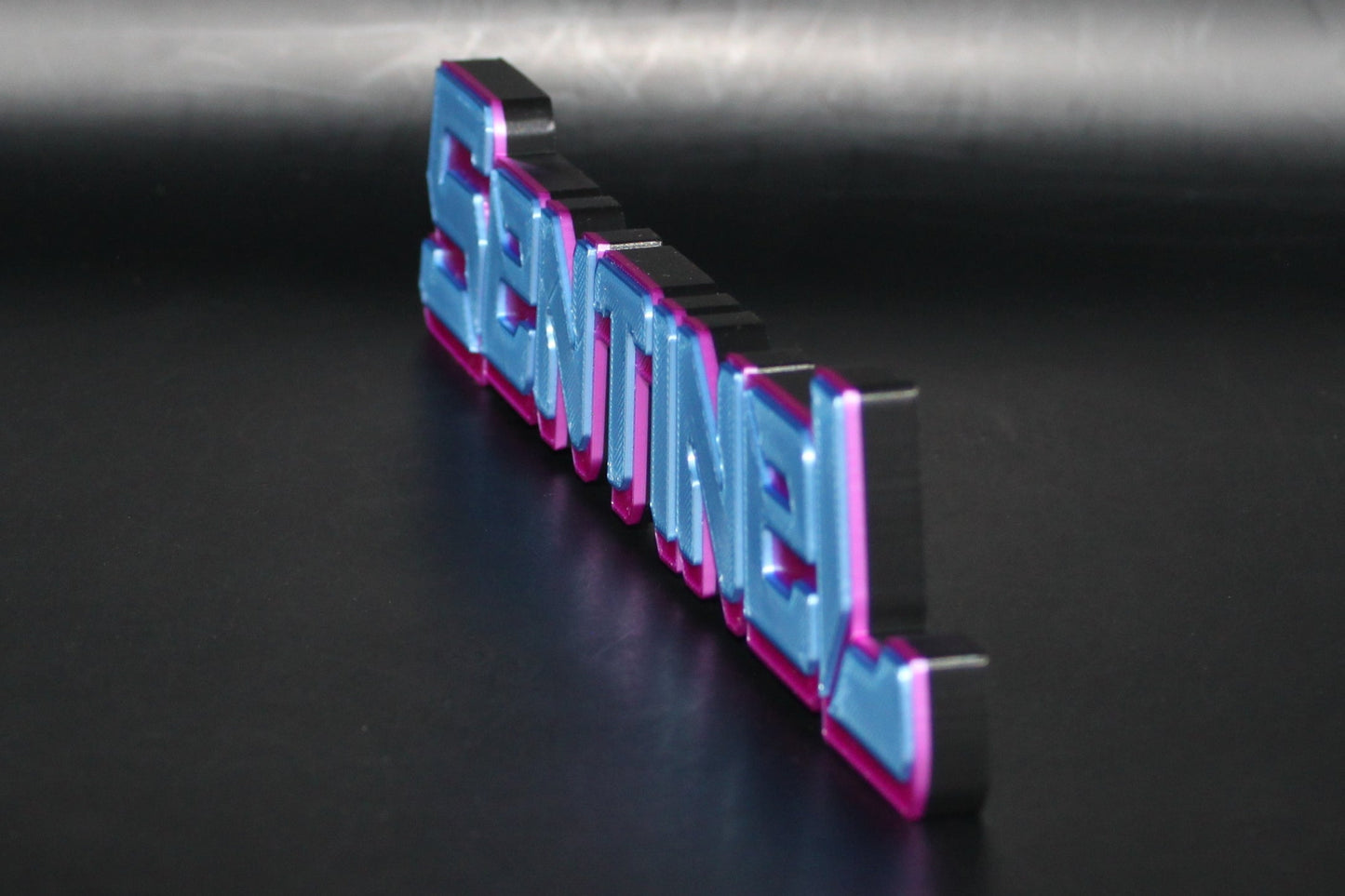 Sentinel 3D printed Stand Desk Shelf Art