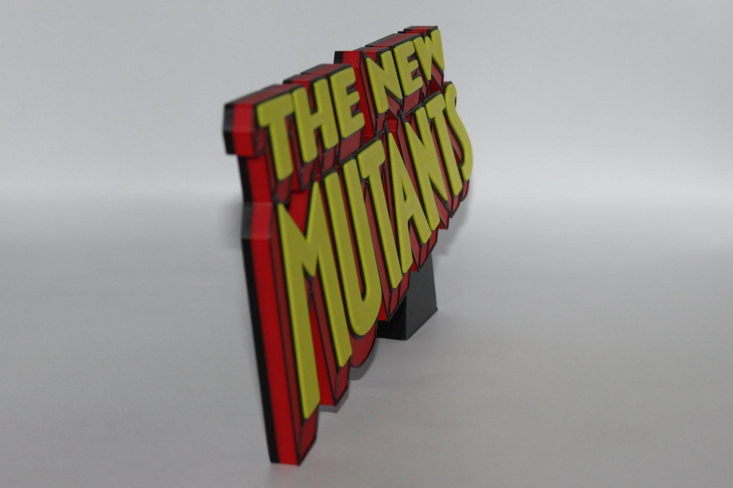 The New Mutants 3D printed Logo Sign Wall Desk Shelf Art