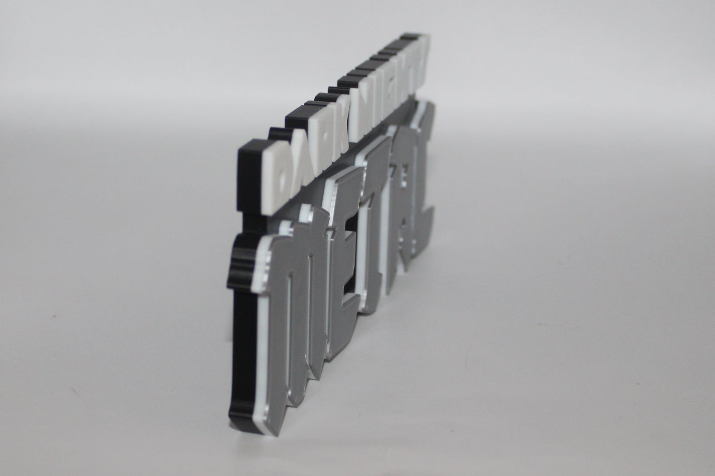 Dark Nights Metal 3D printed Logo Sign Wall Desk Shelf Art
