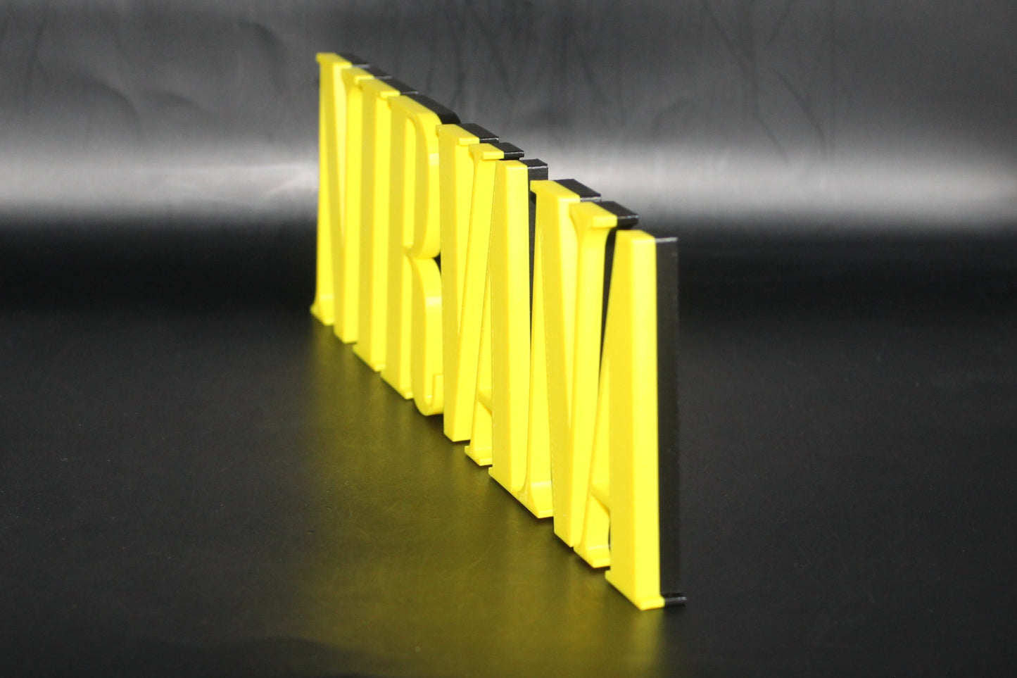 Nirvana 3D printed Logo Sign Wall Desk Shelf Art