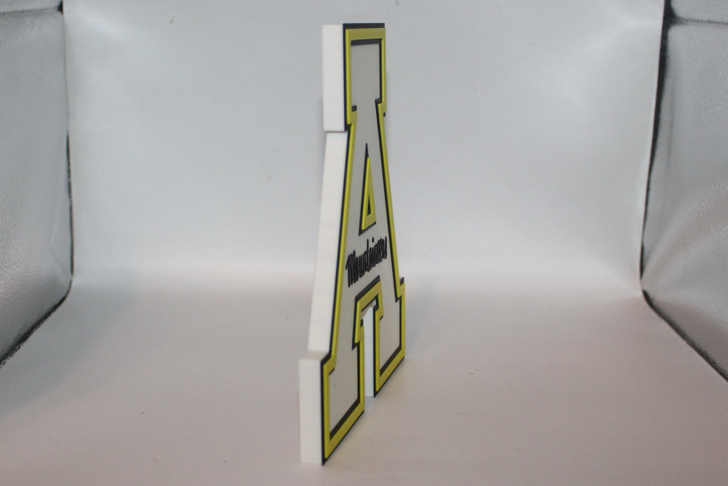 Appalachian State Mountaineers 3D printed Logo Sign Wall Desk Shelf Art