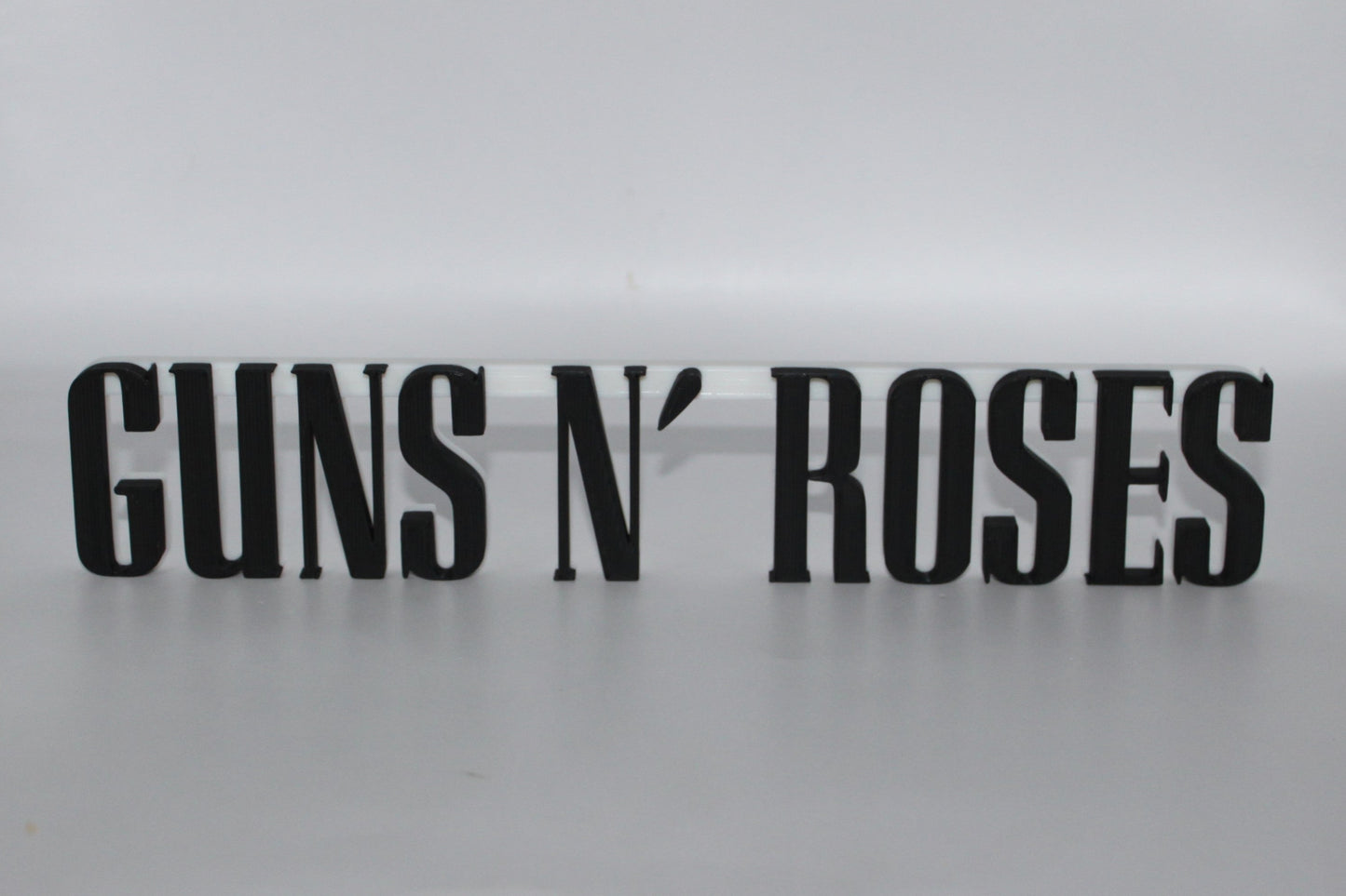 Guns N' Roses 3D printed Logo Sign Wall Desk Shelf Art