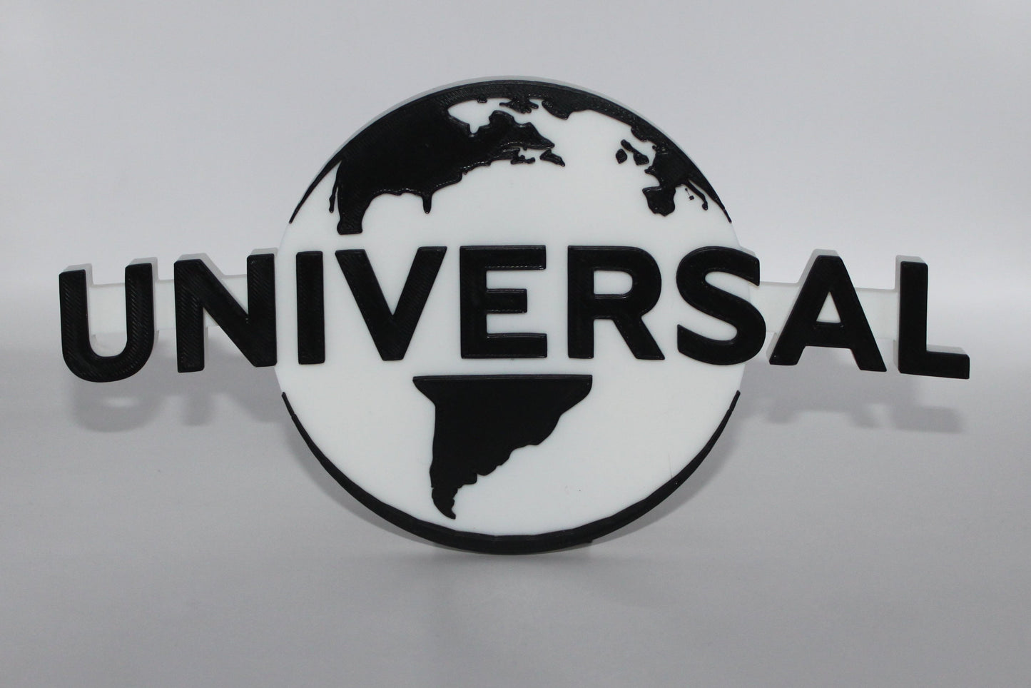 Universal 3D printed Logo Sign Wall Desk Shelf Art
