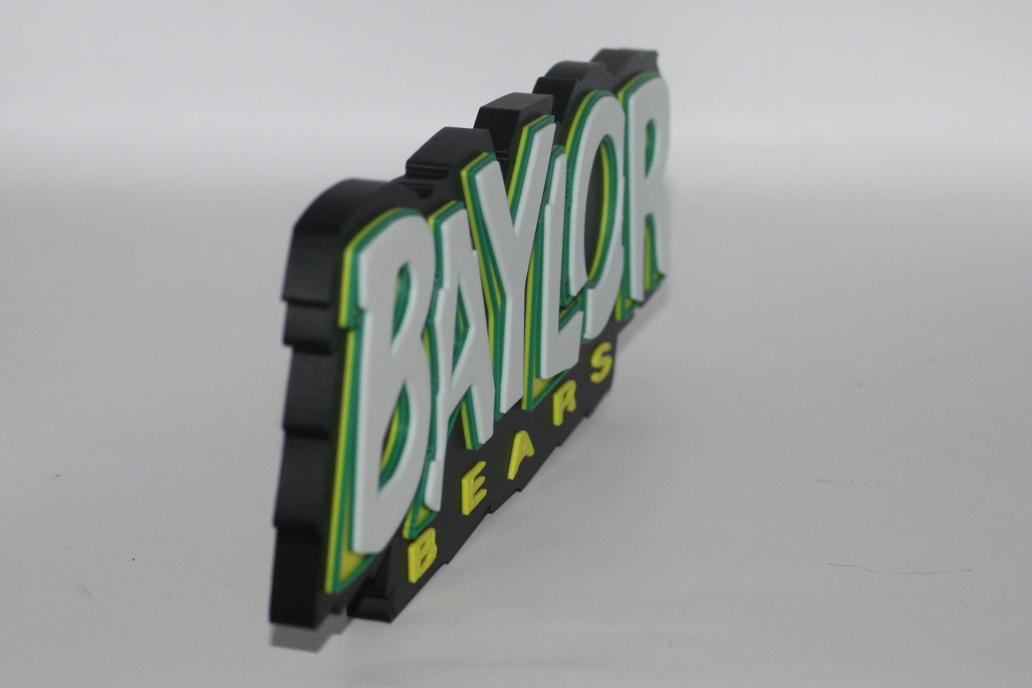 Baylor Bears 3D printed Logo Sign Wall Desk Shelf Art