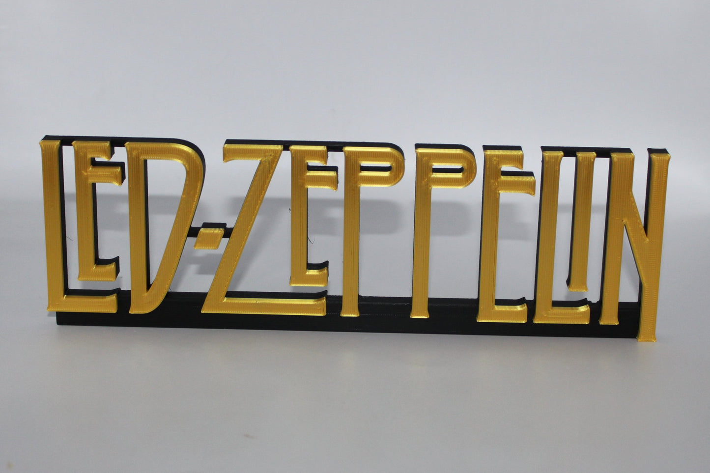 Led Zeppelin 3D printed Logo Sign Wall Desk Shelf Art