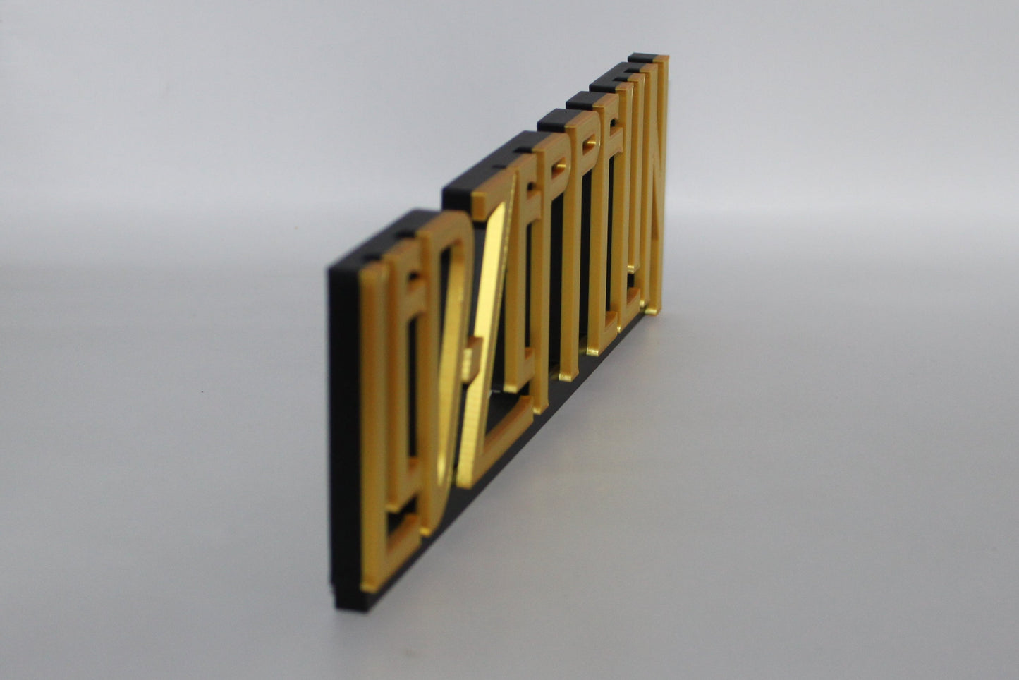 Led Zeppelin 3D printed Logo Sign Wall Desk Shelf Art