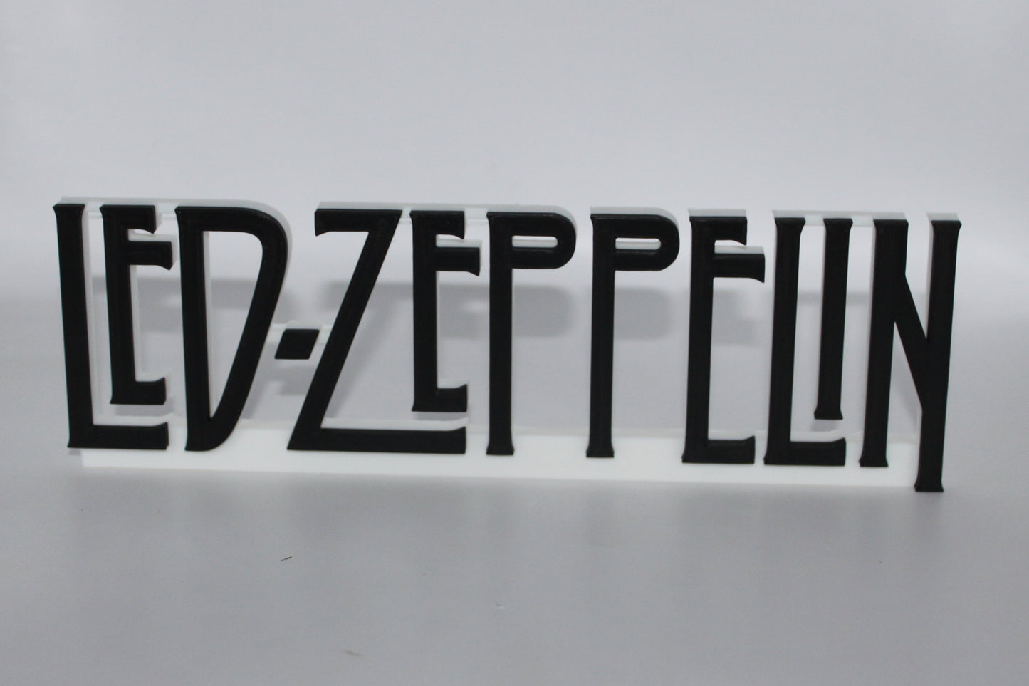 Led Zeppelin 3D printed Logo Sign Wall Desk Shelf Art