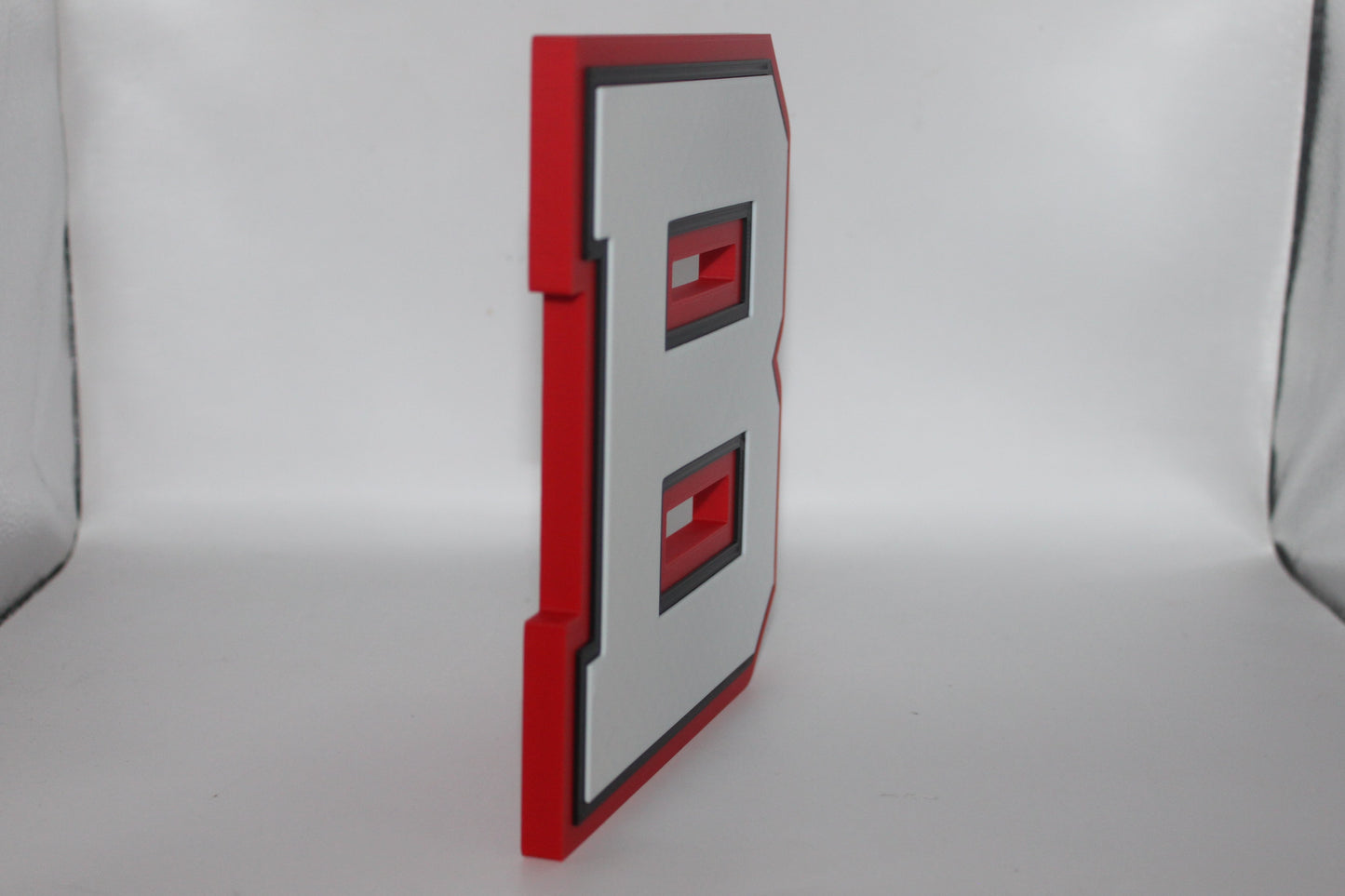 Ball State Cardinals 3D printed Logo Sign Wall Desk Shelf Art