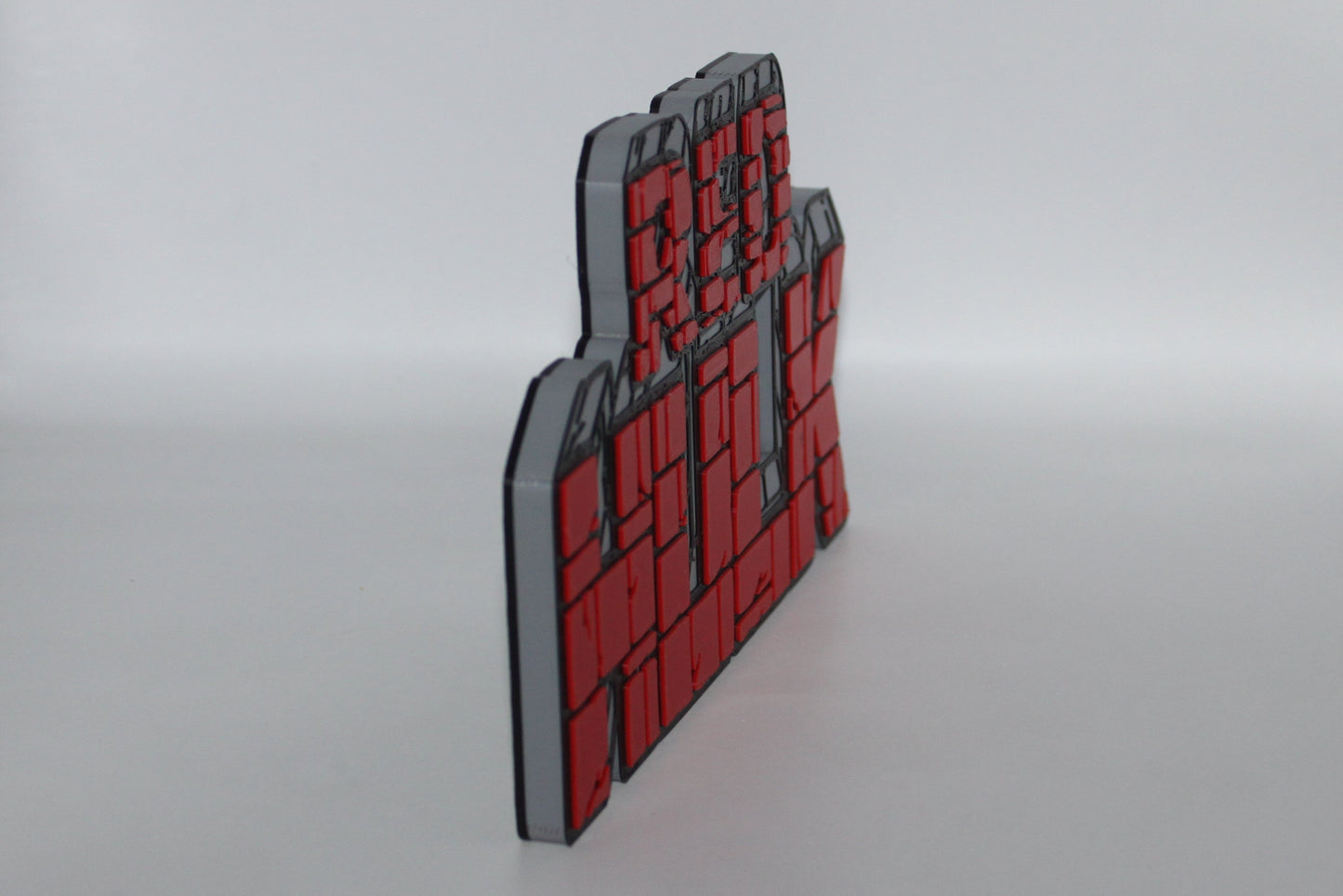 Red Hulk 3D printed Logo Sign Wall Desk Shelf Art