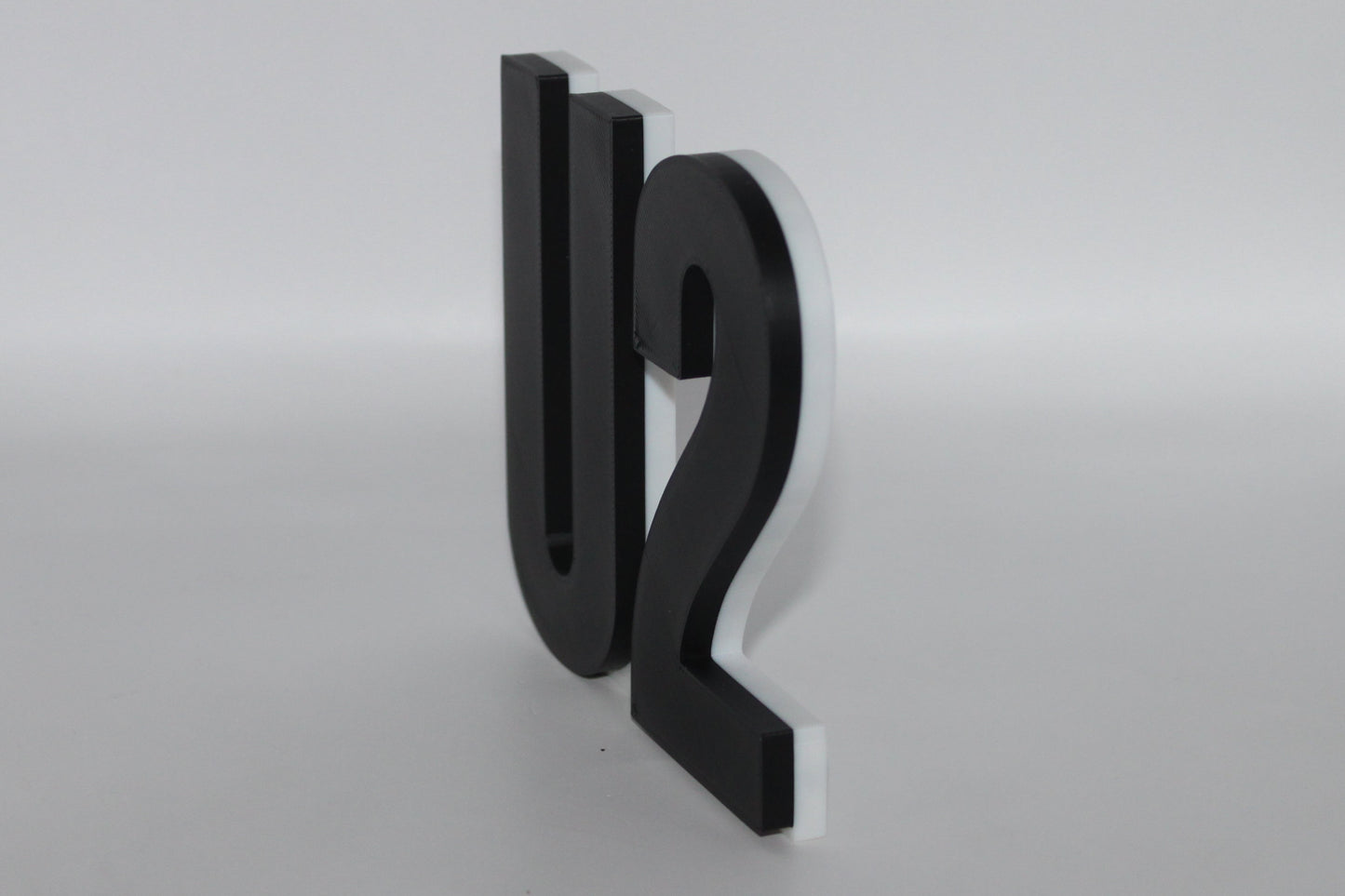 U2 3D printed Logo Sign Wall Desk Shelf Art