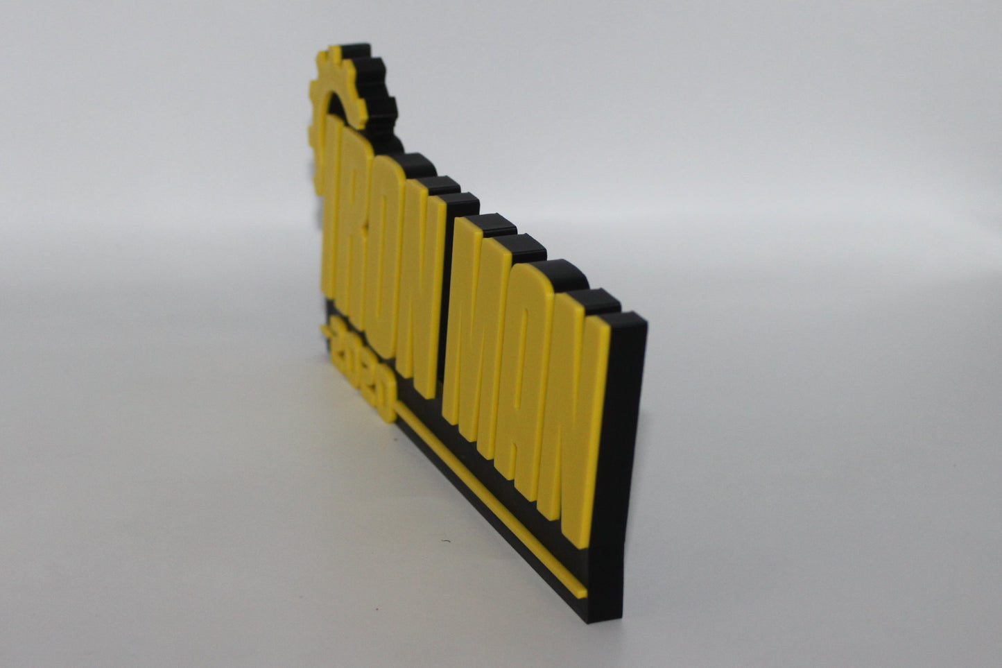 Iron Man 2020 3D printed Logo Sign Wall Desk Shelf Art