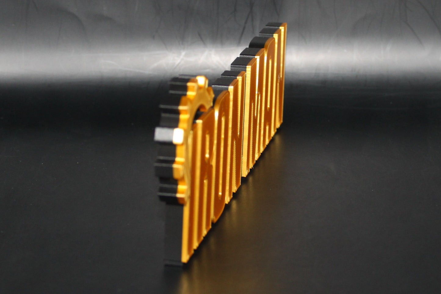 Iron Man 3D printed Logo Sign Wall Desk Shelf Art